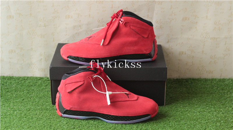 Air Jordan 18 Red Suede